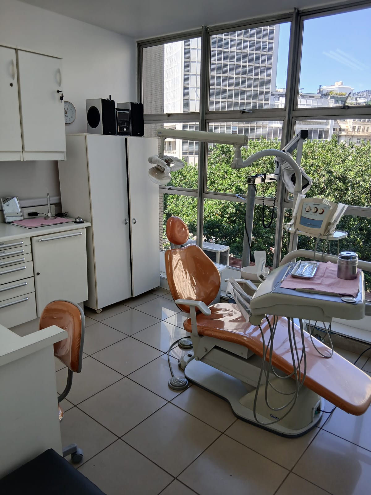 Ambiente interno da clínica odontológica